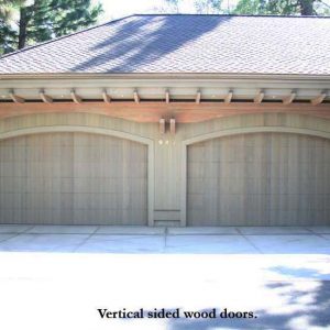 Standard Sided Wood Garage Doors