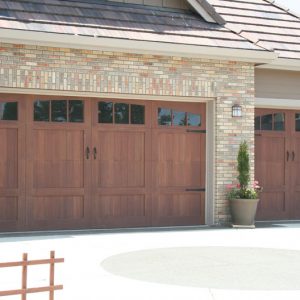 Wood Carriage House Garage Doors