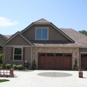 Wood Carriage House Garage Doors